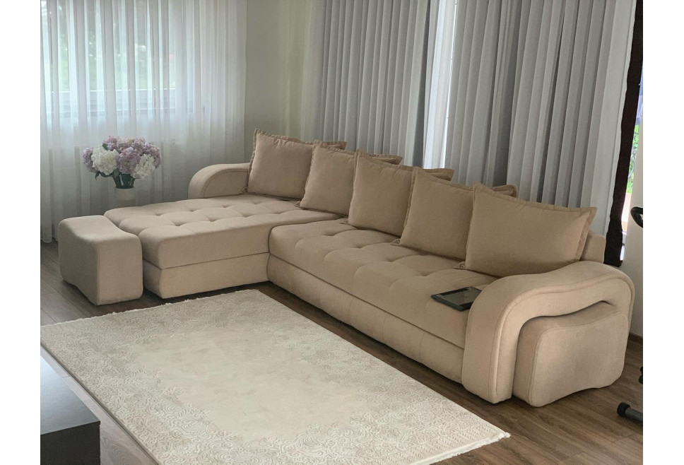 Monza canapea 3 locuri cu insula